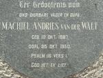 WALT Machiel Andries, van der 1887-1950