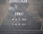 MEEK Christiaan Ernst 1956-1978