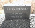 RENSBURG J.H., J.v. 1898-1971
