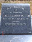 TOIT Jurie Jacobus, du 1919-1951