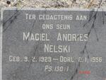 NELSKI Magiel Andries 1929-1956