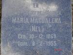 BANK Maria Magdalena nee NEL 1869-1955