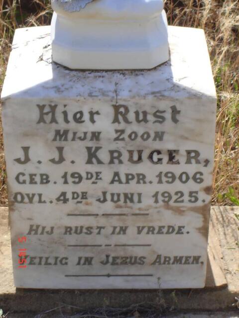 KRUGER J.J. 1906-1925