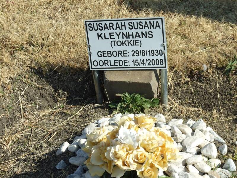 KLEYNHANS Susarah Susana 1930-2008