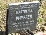 PHYFFER Martin H.J. 1970-2013