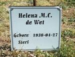 WET Helena M.C., de 1938-