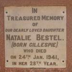 BESTEL Natalie nee GILLESPIE 1913 - 1941