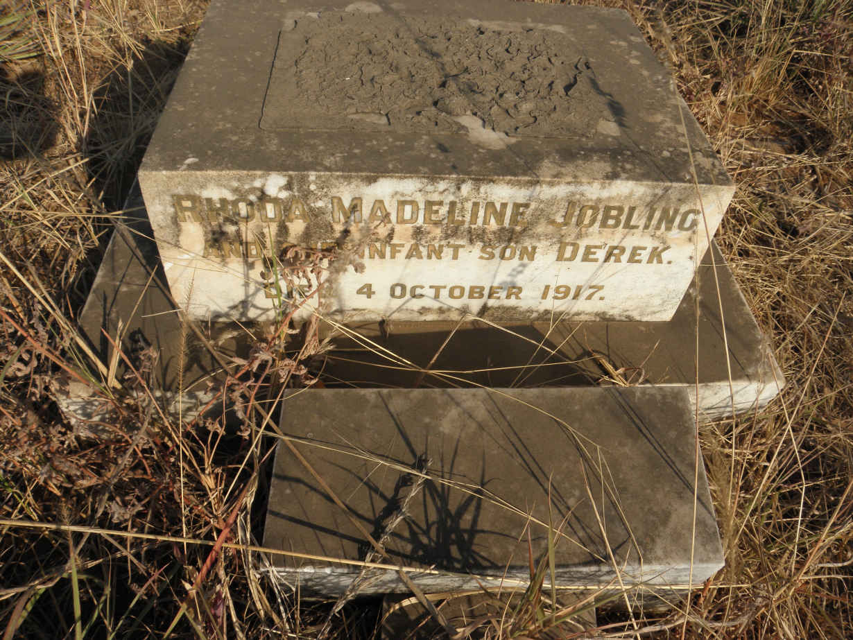 JOBLING Rhoda Madeline -1917 :: JOBLING Derek -1917