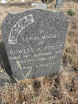 PITOUT Rowley A. 1906-1962