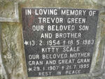 SCALE Kitty 1907-1995 :: GREEN Trevor 1954-1983