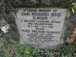 SLINGER John Richard 1906-1983 & Alice Neilson 1910-2000
