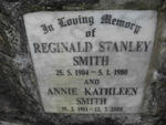 SMITH Reginald Stanley 1904-1980 & Annie Kathleen 1911-2000