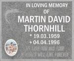 THORNHILL Martin David 1959-1996