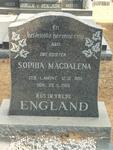 ENGLAND Sophia Magdalena geb LAMONT 1895-1968