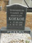 PETERS Koekoe 1936-2004