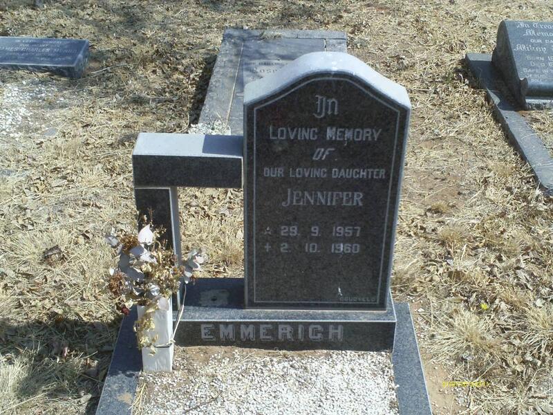 EMMERICH Jennifer 1957-1960
