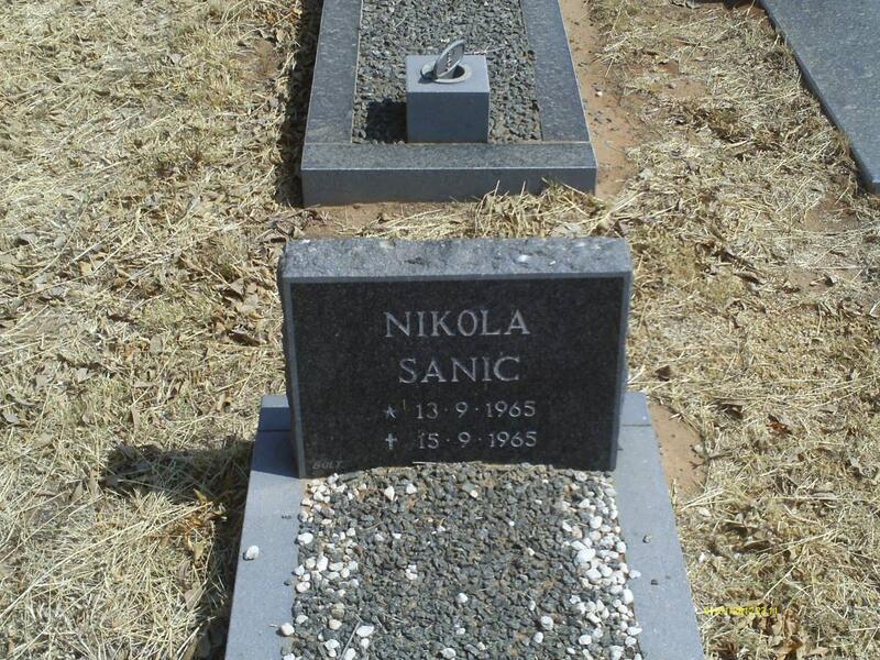 SANIC Nikola 1965-1965