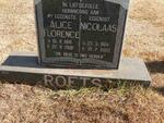 ROETS Nicolaas 1924-2005 & Alice Florence 1918-2001