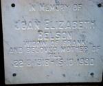 BELSON Joan Elizabeth 1918-1990