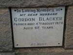 BLACKER Gordon -1970
