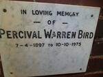 BIRD Percival Warren 1897-1975
