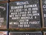 BARMAN Michael Bernard 1930-1991