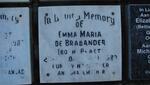BRABANDER Emma Maria, de nee PRAET 1901-1987