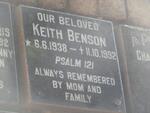 BENSON Keith 1938-1992