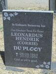 PLOOY Leonardus Hendrik, du 1953-1974