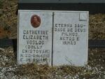 VOSLOO Catherine Elizabeth nee CRISTOVAM 1910-1977