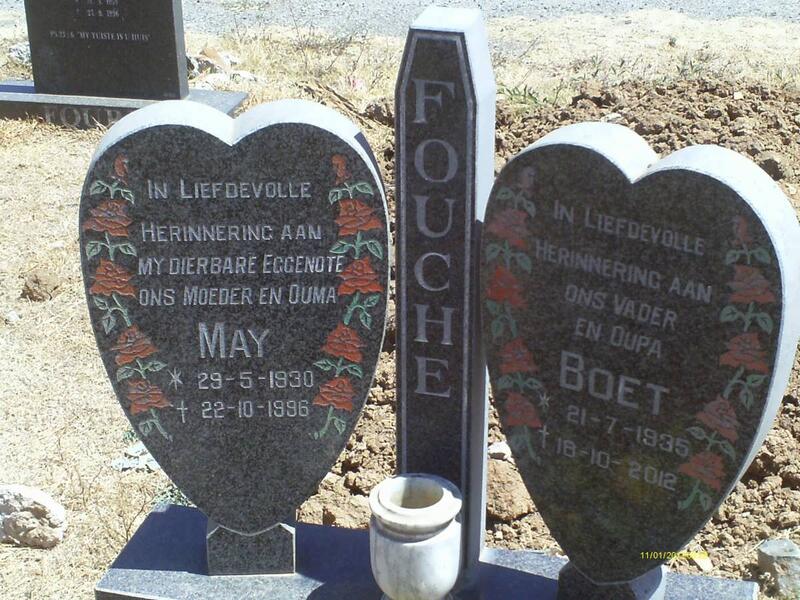 FOUCHE Boet 1935-2012 & May 1930-1996
