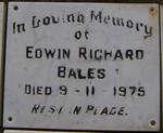 BALES Edwin Richard -1975