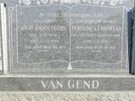 GEND Gideon Andries Georg, van 1882-1959 & Dorathea Cornelia VAN DER VYVER 1886-1958