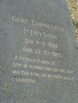 STRYDOM Gert Cornelius 1934-1993