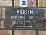 VILJOEN Joachim Hendrik 1925-2006 & Desiré 1925-