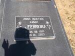 FERREIRA Anna Martina Lucia 1909-2005