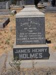 HOLMES James Henry 1890-1949
