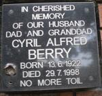 BERRY Cyril Alfred 1922-1998