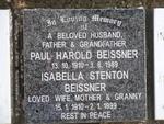 BEISSNER Paul Harold 1910-1989 & Isabella Stenton 1910-1999