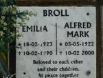BROLL Alfred Mark 1922-2000 & Emilia 1923-1990