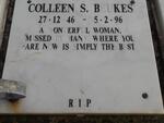 BEUKES Colleen S. 1946-1996