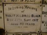BLACK Violet Mildred -1972