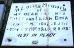 BIMA Tully 1905-1987 & Lilian 1906-1987