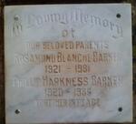 BARKER Phillip Harkness 1920-1986 & Rosamund Blanche 1921-1981