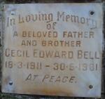 BELL Cecil Edward 1911-1981