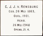 RENSBURG C.J.J., v. 1863-1901