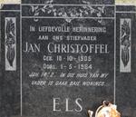 ELS Jan Christoffel 1905-1964
