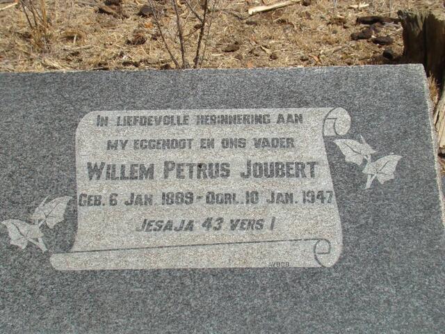 JOUBERT Willem Petrus 1889-1947