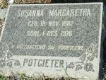 POTGIETER Susanna Margaretha 1882-1976