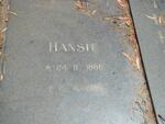 TERBLANCHE Hansie 1888-1962